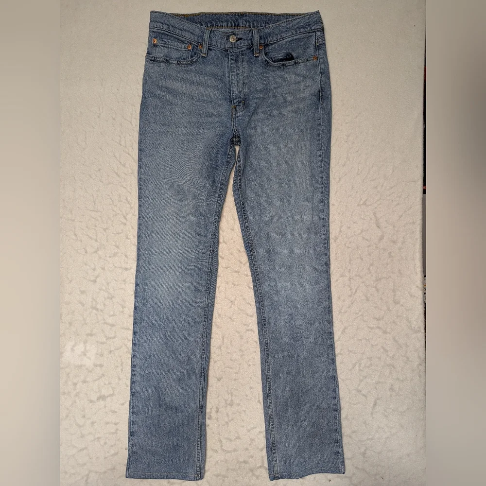 Levi's 511 Slim Fit Straight Men's Jeans light‎ Wash Tagged Size 34Wx34L